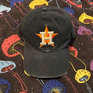 Used distressed Houston Astros Hat